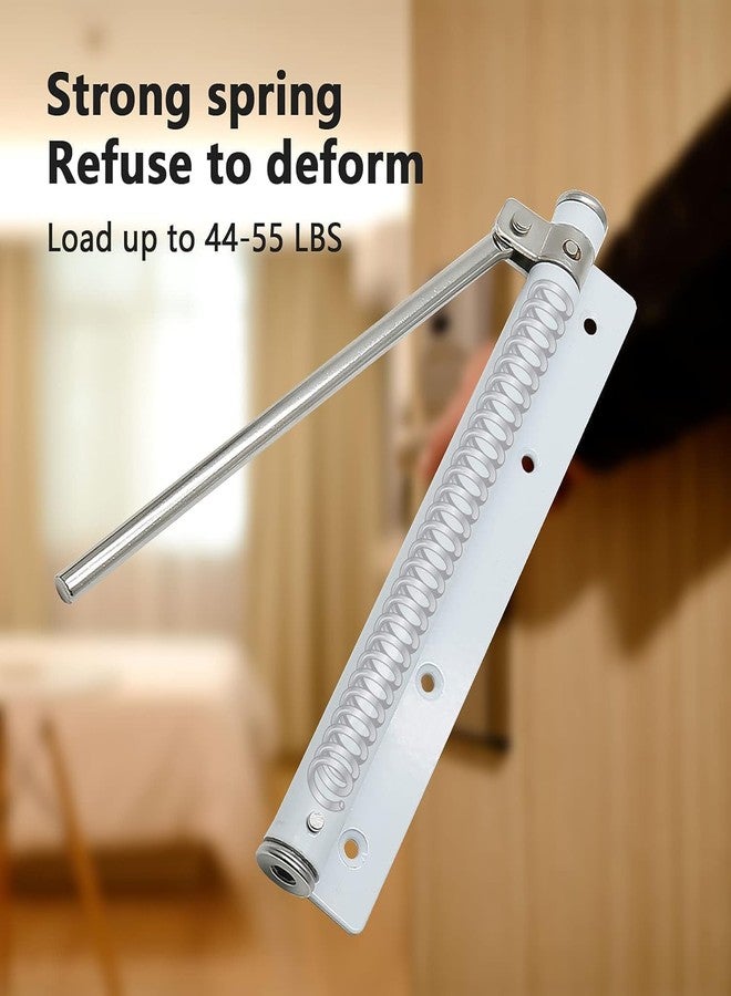 TONIRY Automatic Door Closer, Heavy Duty Adjustable Spring-Loaded Door Closer with Allen Key & Screws, Self Closing for Residential, Commercial, Storm, Interior & Screen Doors. - Image 2